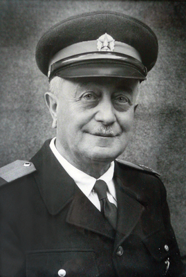 František Bělík, velitelem hasičského sboru v letech 1925-1961.