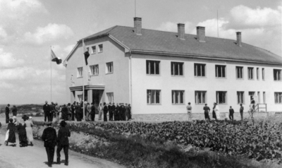 Slavnostní otevření Sokolovny 26. 7. 1936. 